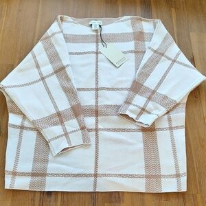 NEW W/ TAGS Adrienne Vittadini Sweater Size Medium